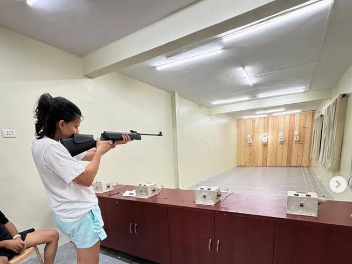 Shooting range at Sportsage