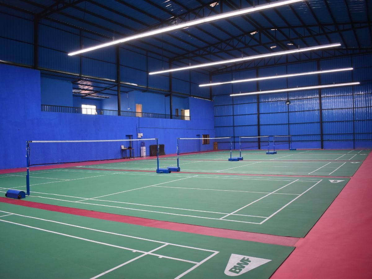 Badminton Courts at Sportsage